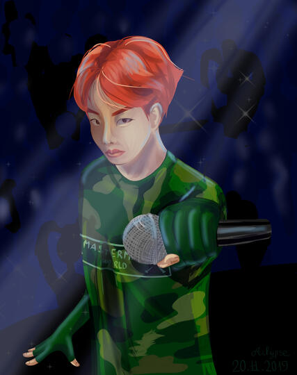 J-HOPE fanart redraw