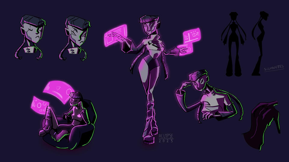 Neo Tokyo Challenge: sseraffina Concept Art