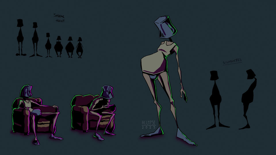 Neo Tokyo Challenge: Bucket Head Concept Art